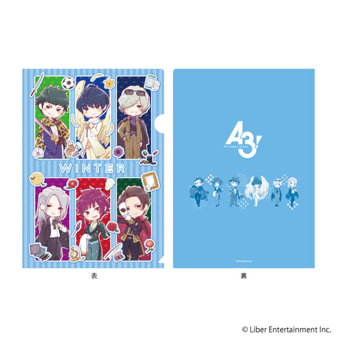 『A3!』クリアファイル『A3!』04/冬組(グラフアートイラスト)